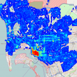 Street Light Density Map